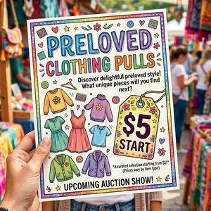 Preloved Random Pulls - Mixed Colors